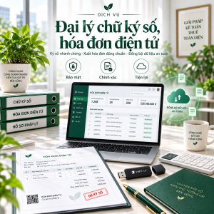 Đại lý chữ ký số, hóa đơn điện tử 