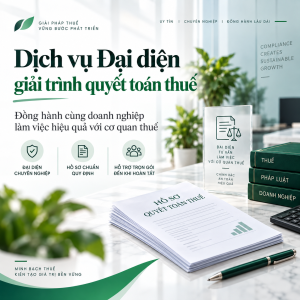 Dịch vụ Đại diện giải trình quyết toán thuế 