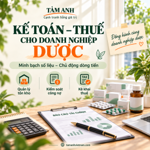 Dịch vụ kế toán – thuế cho doanh nghiệp dược