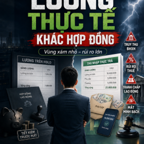Lương thực tế khác Hợp đồng